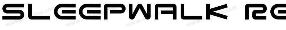 Sleepwalk Regular字体转换